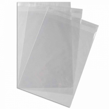 Cello Bags A3 - 310 x 435mm with 40mm Lip & self Seal Tape